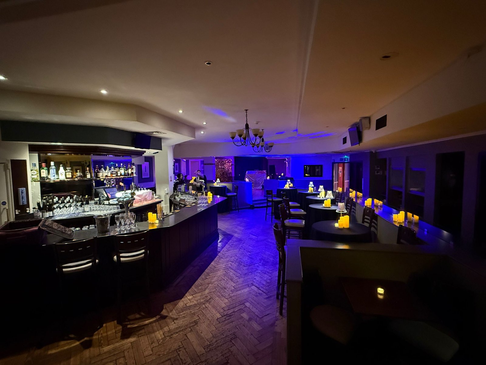 Steam Wine Bar, the bar and main room